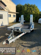 Remorque Porte-engin IFOR WILLIAMS - GH126 - PTAC : 3500 kg - 366 x 184 cm - PAN COUPÉ - Double essieu_2