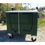 Caisse-palette en plastique gerbable - Parois pleines ou ajourées - Normes Europe - Capacités de 250 à 1060 L_2