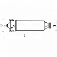 W260.000.R - Fraise à plaquette - Sistemi S.R.L. - diamètre 29.5 - Nova System pour CNC Z=2_2