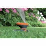 Arroseur circulaire 8 zones driver sur base - orange_2