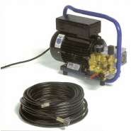 MINIJET - Hydrocureuse mobile moteur électrique - Déboucheur haute pression pour canalisations de 25 à 100 mm_2