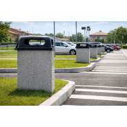 Borne de propreté en béton armé - Article 591 - Résistance climatique et personnalisation_2