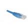 Cordon RJ45 Catégorie 5e U/UTP Bleu - 2 m - Cuivre - Conforme ANSI/TIA 568 et ISO 11801_2
