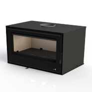 Insert pour cheminées Ecodesign Viseu-C-895-S - porte battante - 9kW avec ventilation_2