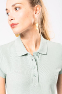 Polo piqué Bio manches courtes femme - Réf: K210 - Kariban - 100% coton biologique_2