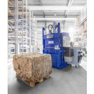 Équipement de compactage semi-automatique pour carton et papier