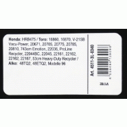 Courroie trapézoïdale X-Grip V - type 3L340_2