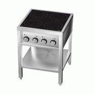 Cuisinière à induction 4 zones avec essous ouvert 7505.0035 COMBISTEEL_2