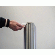 Distributeur INOX ILONA pour gel ou savon_2