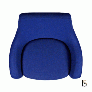 Fauteuil NOOMY - Softline - Divina III bleu 756_2