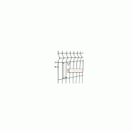 Grillage rigide simple fils Aquilon 4/5 - acier galvanisé thermolaqué - 2m50_2