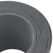 Vidaxl brises-vues de jardin 10 pcs gris 252,5x19 cm pvc 4005546_2
