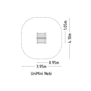 Maisonnette Unimini Nebi réf-8047631 - Hags - Cabane de jeu pour enfants 1 à 5 ans_2