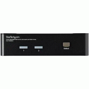 Commutateur KVM HDMI USB 2 ports avec audio et concentrateur USB 2.0_2