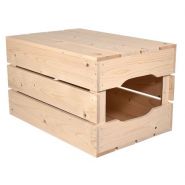 S3 - Caisses en bois - Simply A Box - L36 x H31 x P54 cm - Bois brut ou 6 coloris de lasure à l'eau_2