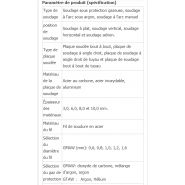 Simulateur de soudage - craftsman - épaisseur des matériaux  3,0, 6,0, 8,0 et 10,0 mm_2