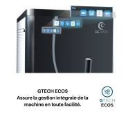 Machine à glace italienne GEL MATIC à gravité - 2+1 parfums - 3100W - 440 cônes/h - BV Easy 2 GR_2