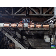 Système anti-calcaire électronique Vulcan S100 - écologique, programmable et adapté aux canalisations jusqu'à 6