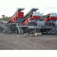 Crible vibrant circulaire - tri de déchets commerciaux, industriels et de construction_2