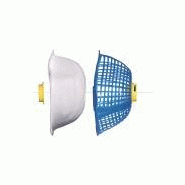 Lot d'1 coque TPE réutilisable + 5 pièces faciales filtrantes FFP3 - Spidermask P315_2