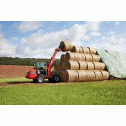 Mini-chargeuse télescopique 5.4t - Weidemann 3080t - haute hauteur de levage et portée améliorée_2