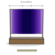 Totem d'exposition modulable extérieur, idéal pour paysage urbain - ARTY_2