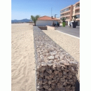 Gabions de soutènement FIMUREX - sans renforts ni élingues - panneaux électro-soudés en fils galvanisés_2