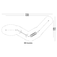 Parcours sportif pour enfants NRG Snowdonia - réf 8079915 - HAGS - Rouge - Scellement béton_2