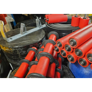 Rouleau pour systèmes de convoyeur à bandes - Diamètre standard 89 mm, 63,5 mm, 70 mm, 133 mm, 159 mm - Boîtier soudé_2