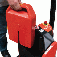 Transpalette électrique lithium Noblelift PTE15N1500 EDGE fourches 1500 mm_2