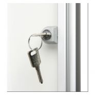 Vitrine d'affichage d'intérieur extra plate - Porte battante, certifiée NF, formats jusqu'à 9 feuilles A4_2