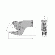 Broyeur fixe Rotar RSP 30 S - Rotar International B.V. - Puissant et robuste pour démolition_2