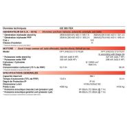 GE 385 FSX - Groupe électrogène diesel MOSA triphasé 350 kVA super insonorisé avec AVR et démarrage automatique_2
