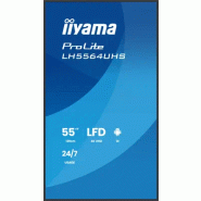 Iiyama LH5564UHS-B1AG àÉcran d'affichage dynamique àÉcran plat de signalisation numérique 139,7 cm (55_2