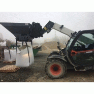 Godet remplisseur de big bag - DSTP France - trappe hydraulique - forme pyramidale_2