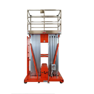 Nacelle/Plateforme élévatrice télescopique à 2 mâts TOR GTWY14-200S - 200KG/14M - Autonome sur batterie_2