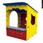 Cabane théâtre GUIGNOL pour enfants de 1 à 12 ans en polyéthylène et acier peinte à la poudre_2