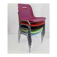 Chaise empilable avec dossier incurvé pour un meilleur maintien - GONDOLE - Coque en polypropylène - Coloris variés_2