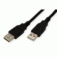 ROLINE Câble USB 2.0 Type A-A, noir, 4,5 m_2