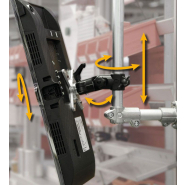 Support écran industriel modulaire, robuste, orientable et personnalisable_3