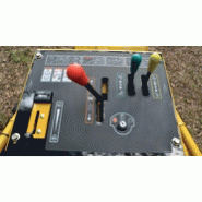 Trancheuse à montage central RTX250 avec moteur performant et système de direction VZ_2