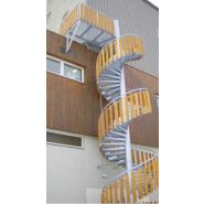 Escalier hélicoïdal ysopaline - ysofer esca - passage 1up ou 2up_2