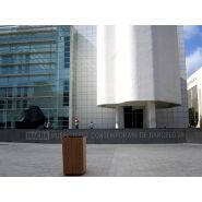 Corbeille ELes - poubelle publique design Ramos Bassols - The Italian Lab - L 480, P 480, H 870 mm_2