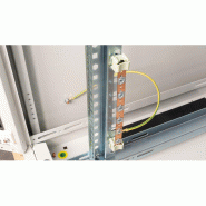 ROLINE Rail d'équipotentialité, 220mm, câble de mise à la terre_2