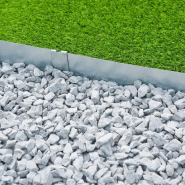 Nature bordures de jardin 3 pcs 91,4x10,2 cm acier 446395_2