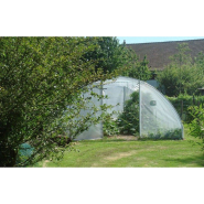 Serre de jardin avec aérations latérales et pieds droits de  0,50 m de haut - GOTHIQUE_3
