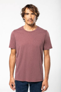 T-shirt manches courtes homme - Réf: KV2115 - 100% coton, aspect vieilli unique, marque Kariban_2
