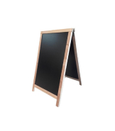 Chevalet stop trottoir avec cadre bois - dimensions 85 x 55 cm - Référence : PFN49RUC_2