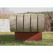 Banc public en bois - Banquette JERIKO© par Agence Akïro - Design robuste et proportions fortes_2