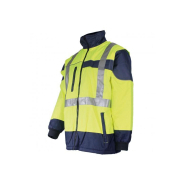Gilet froid haute visibilité 976 Sononyl HV - Manches amovibles - Vendu avec la parka PK976_2